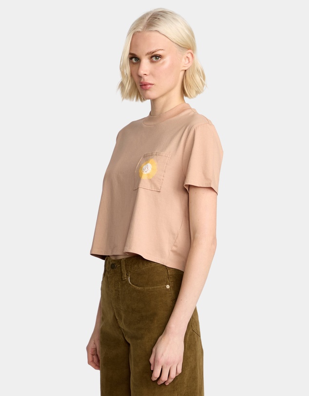 Volcom - Womens Pocket Dial Short Sleeve T-Shirt