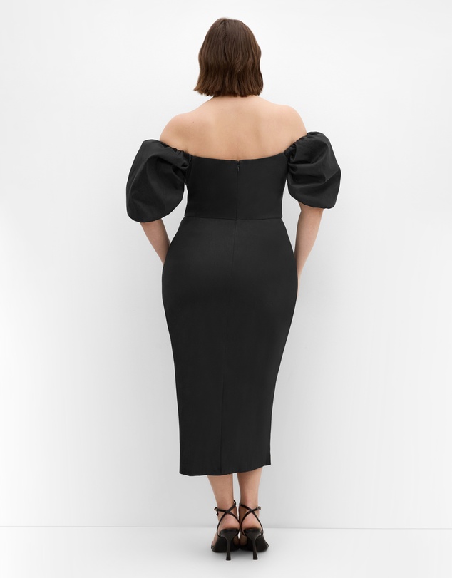 City Chic - Valentine Off Shoulder Dress