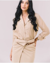 Youmsara - The Aurelle Silk Blouse