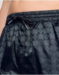 Sandro - Squarecross Jacquard Mdc Swim Shorts
