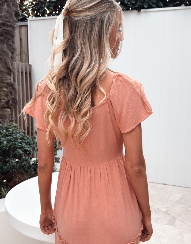 Esther & Co - Celie Dress - Rust