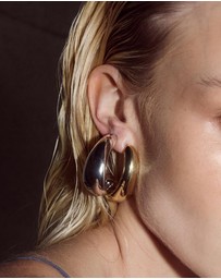 Luv Aj - Chrome Orb Hoops