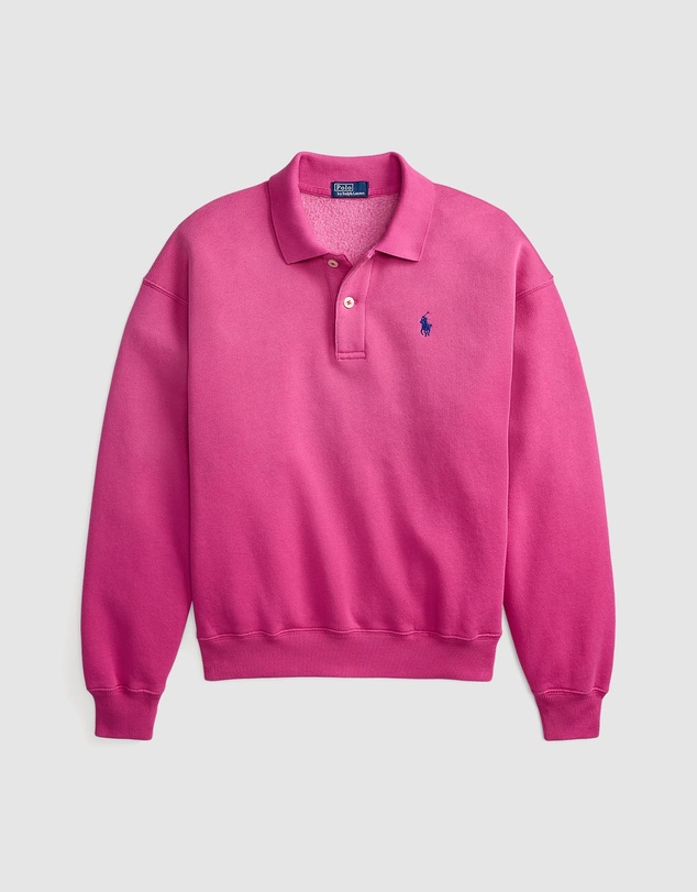 Polo Ralph Lauren - Polo-Collar Fleece Pullover - The ICONIC Exclusive