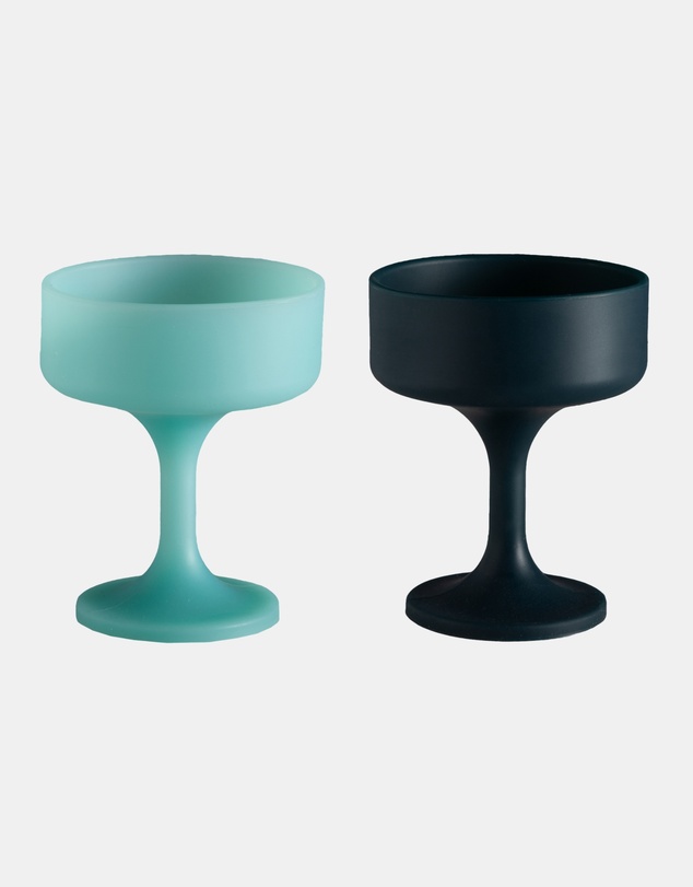 porter green - mecc | silicone unbreakable cocktail glasses