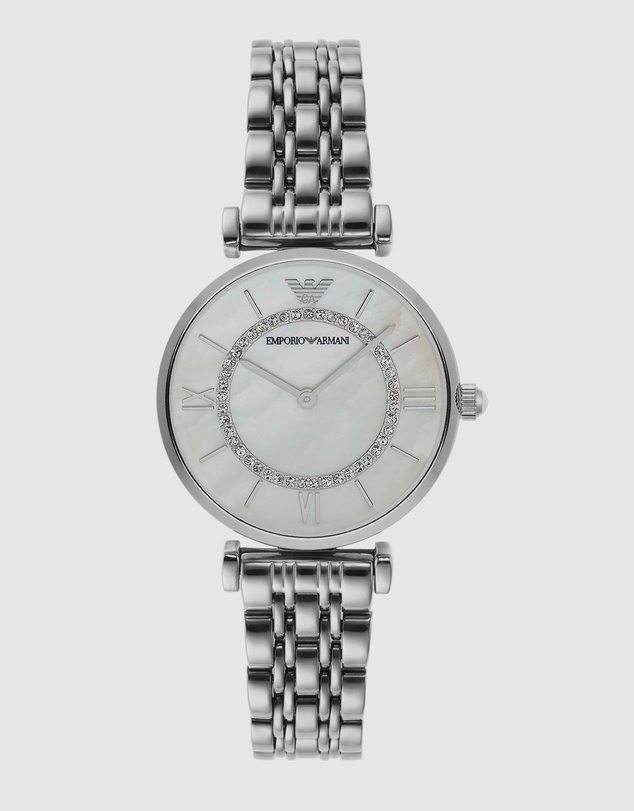Emporio Armani - Silver Analogue Watch