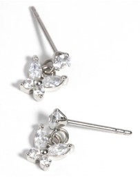Lovisa - Surgical Steel Butterfly Stud Earrings