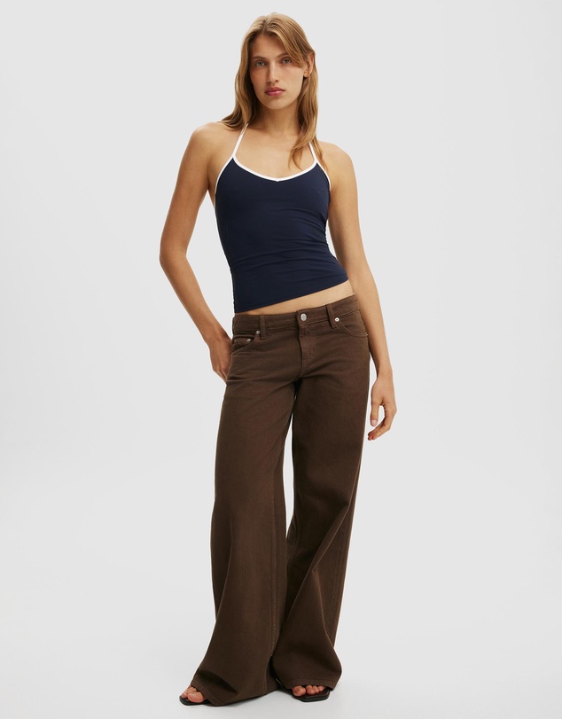 Cotton On - Hold Me Tie Halter Top