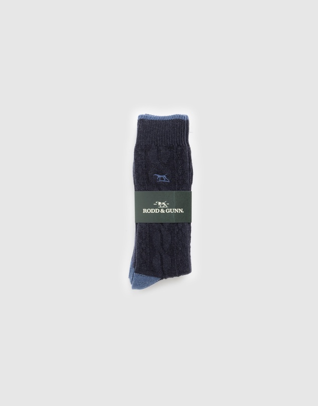 Rodd & Gunn - Dunedin Cable Sock 2 Pack