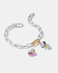 THOMAS SABO - THOMAS SABO Original Charm Snoopy and Woodstock with Swim Ring