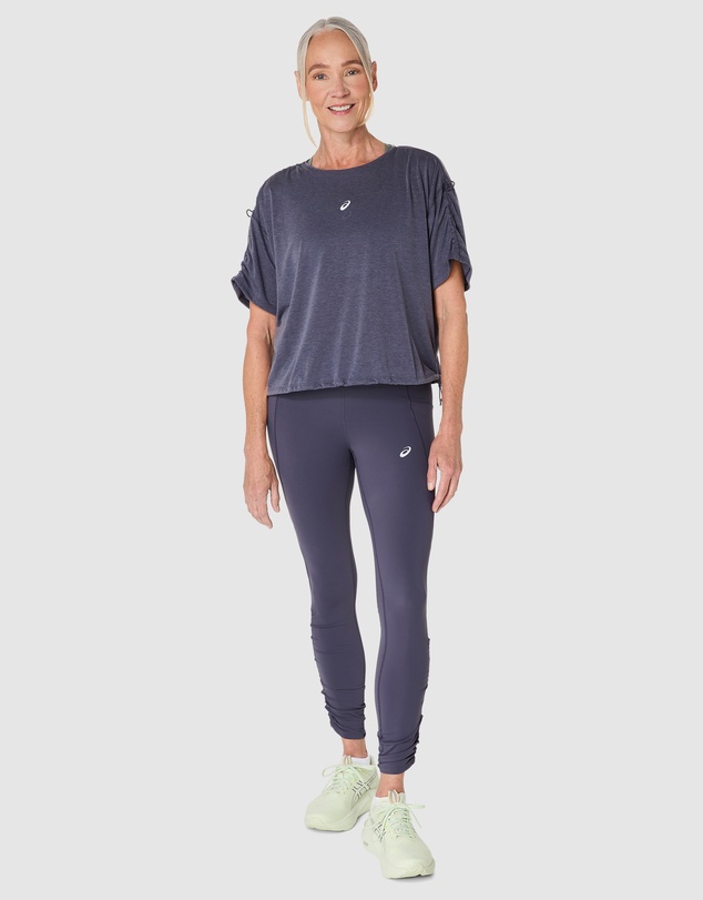 ASICS - Nagino Run Adjustable Short Sleeved Top - Women's