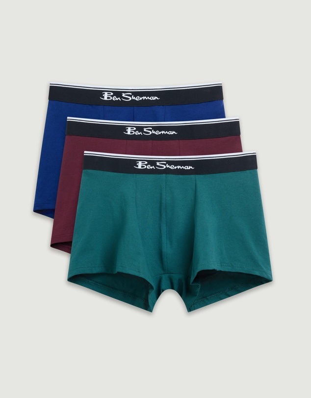 Ben Sherman - 3 Pack Plain Mix Underwear