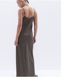 UNISON - Spot Slip Dress