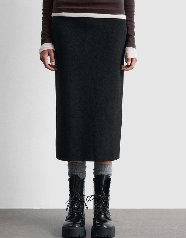 & Other Stories - Knitted Pencil Midi Skirt