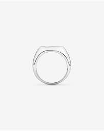Michael Hill - Howlite Signet Ring in Sterling Silver