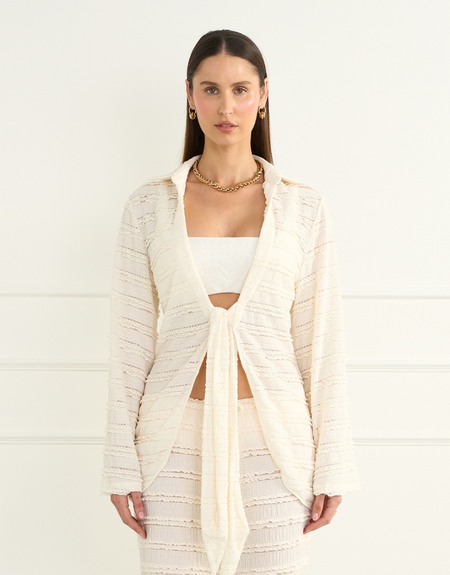 Heaven Australia - Cream Eliana Resort Shirt