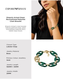 Emporio Armani - Gold Tone Bracelet
