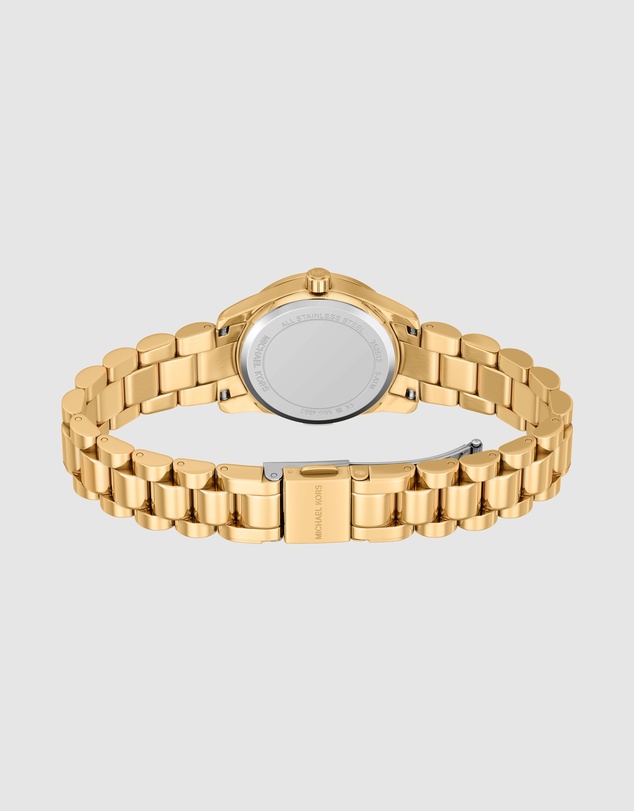 Michael Kors - Lexington Gold Tone Analogue Watch