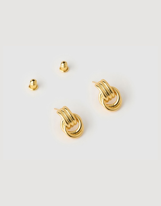 Izoa - Mini Fusion Stud Earrings