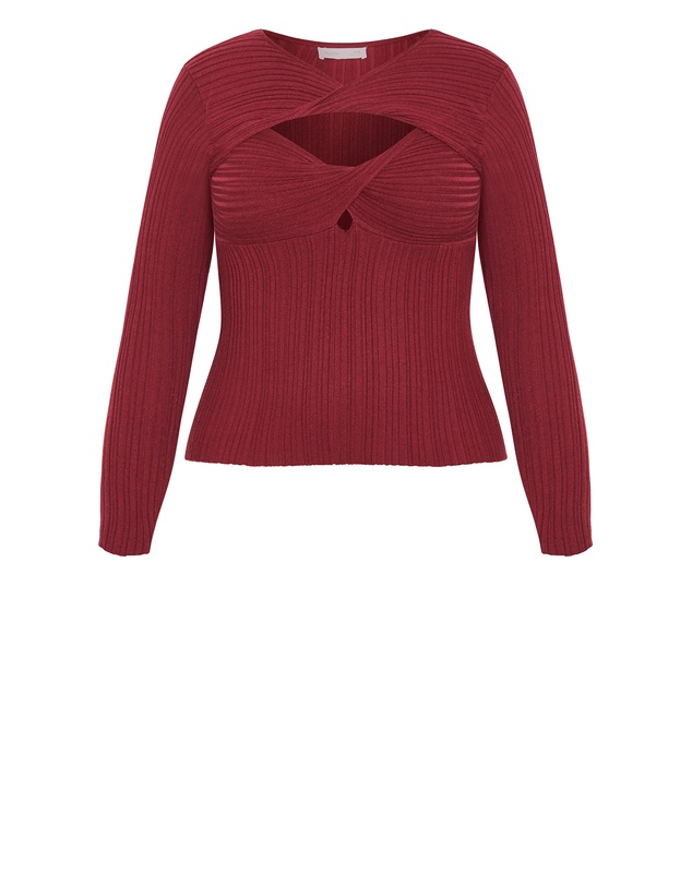 City Chic - Kaleigh Knit Jumper