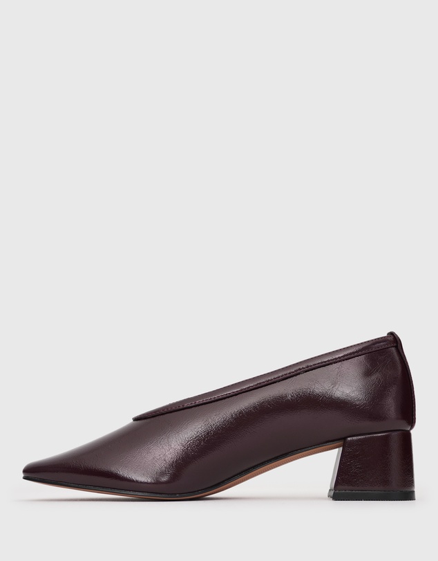 Betts - Alora Block Heel Ballet Pumps