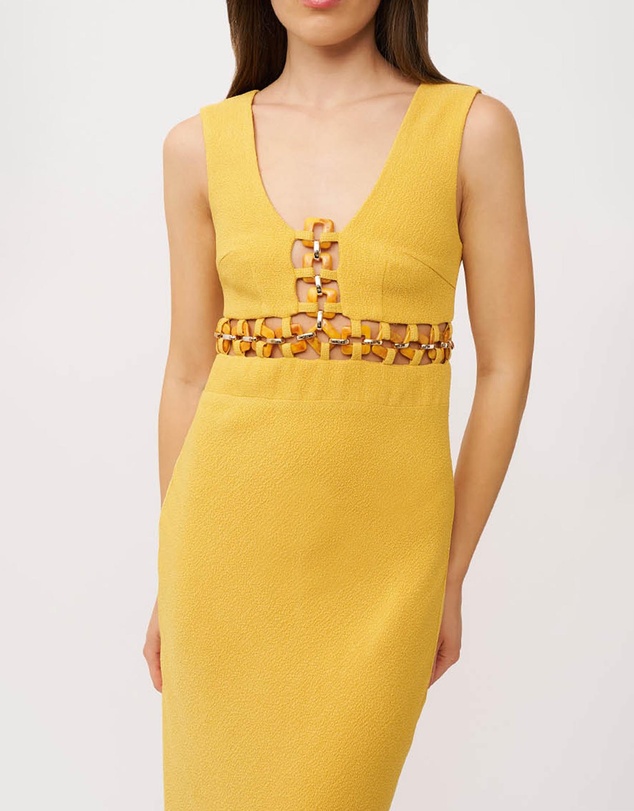 BY JOHNNY. - Leandra Link Ankle Dress