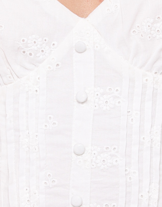 Petal & Pup - Cherish Eyelet Mini Dress - White