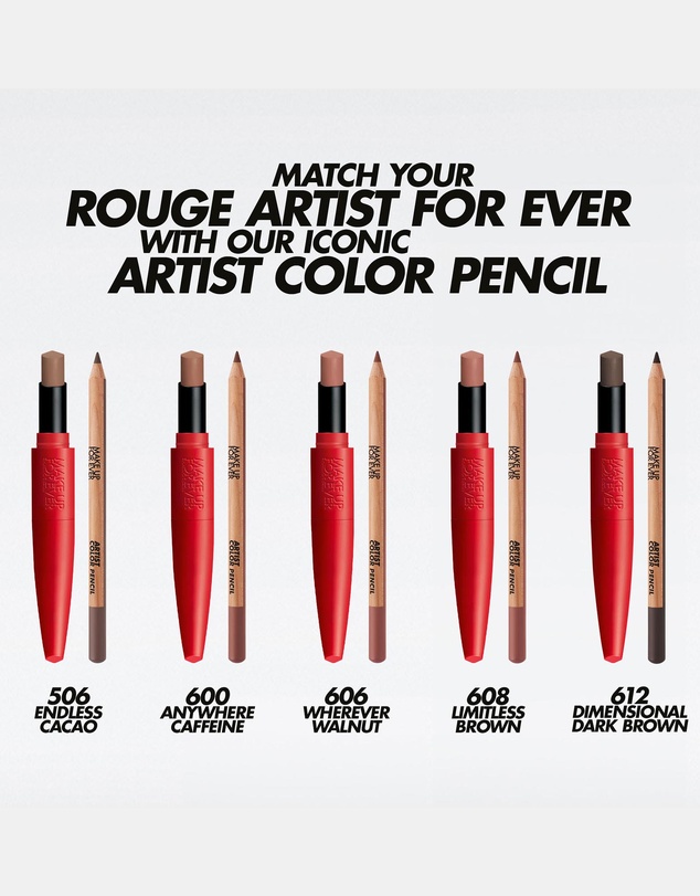 MAKE UP FOR EVER - Rouge Artist For Ever Satin Lipstick
