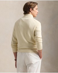 Polo Ralph Lauren - Cotton Quarter-Zip Sweater