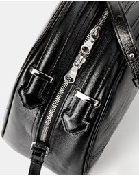 ARKET - Lacquered Leather Crossbody Bag