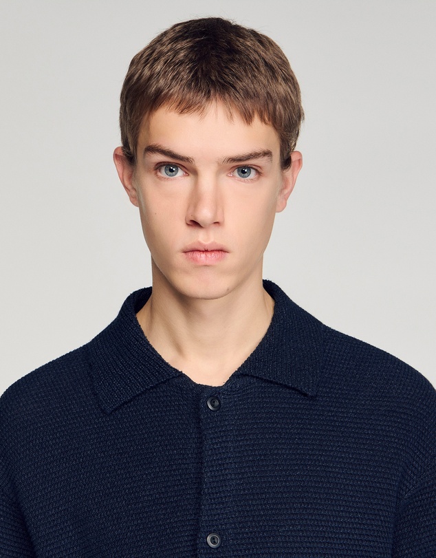 Sandro - Papiro Shirt Cardigan
