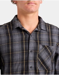 Volcom - Mens Heavy Twills Flannel Long Sleeve Shirt