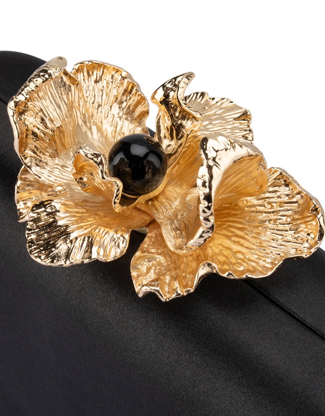 Olga Berg - Adele Orchid Lock Clutch