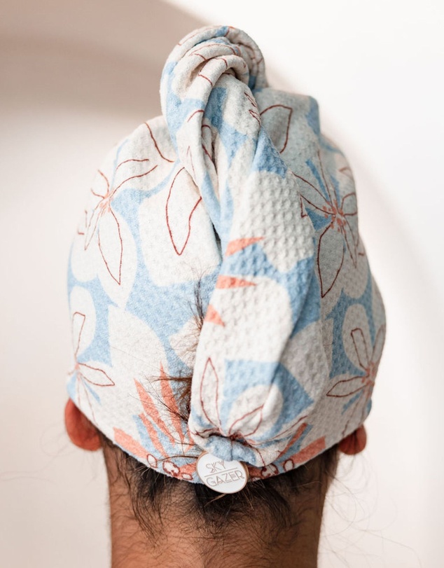 Sky Gazer - Quick Dry Hair Wrap- Altona