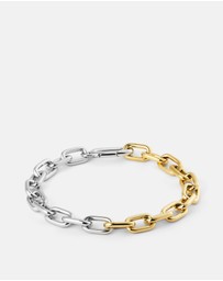 Daniel Wellington - Contrast Link Bracelet Two Tone