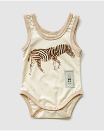 WITH LOVE FOR KIDS - Comfy Tank Onesie - Babies