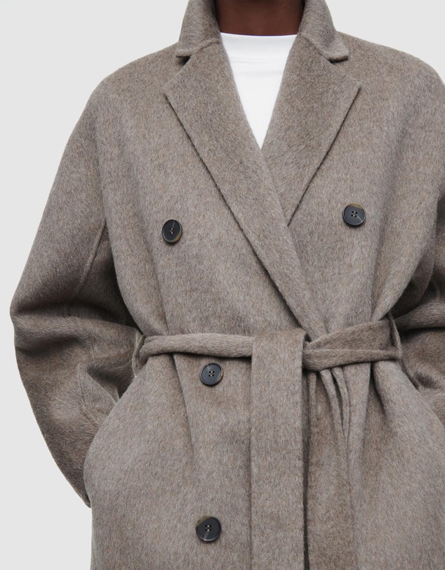 COS - Oversized Double-Breasted Wool Coat