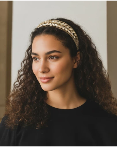 Mossée - Florence Mixed Stone Headband