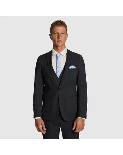 yd. - Lukey Skinny Fit Stretch Suit Jacket