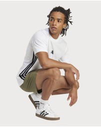 adidas Sportswear - Essentials 3-Stripes Single Jersey Tee Mens