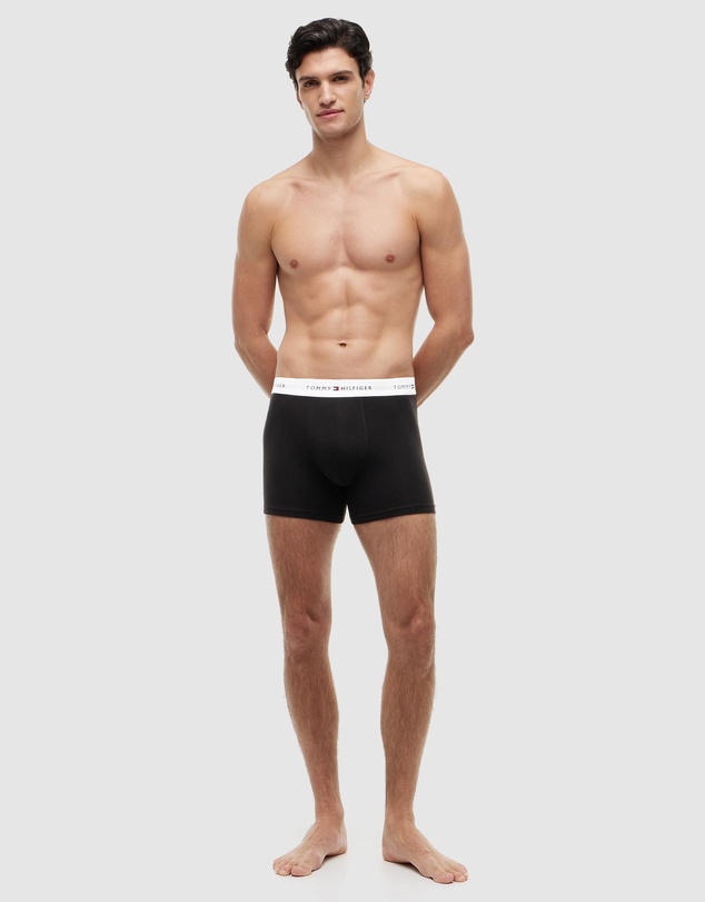 Tommy Hilfiger - 3-Pack Signature Logo Waistband Boxer Briefs