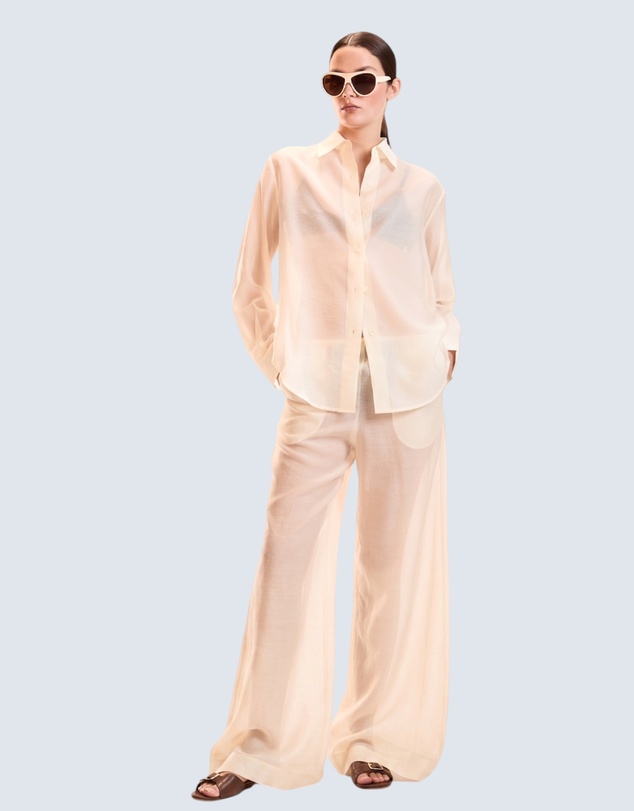 Cynthia Rowley - Salina Sheer Shirt