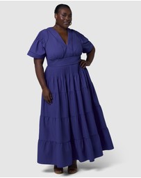 Something 4 Olivia - Abby Linen Maxi Dress