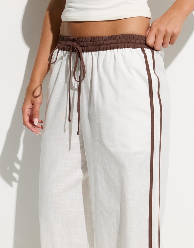 Dazie - Darius Contrast Wide Leg Pants