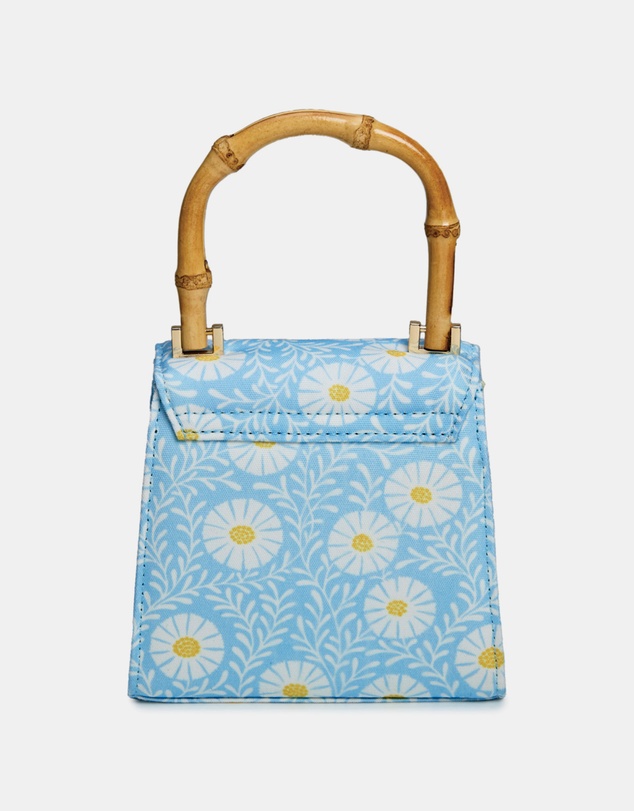 Wolf - Wolf Evie Collection Small Bag with Sky Daisy Print