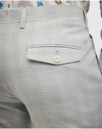 Politix - Prince Of Wales Check Tailored Pant