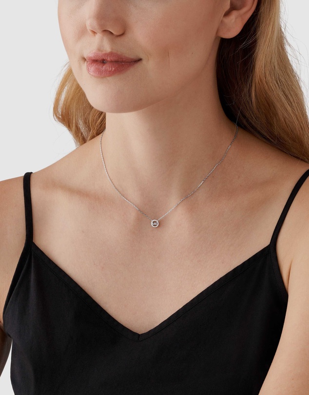 Michael Kors - Premium Silver Tone Necklace