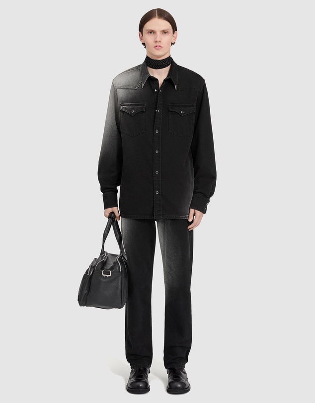 MM6 Maison Margiela - Faded Denim Overshirt