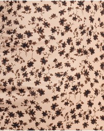 Petal & Pup - Gisella Long Sleeve Midi - Brown Floral