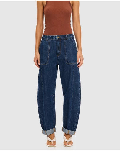 KIVARI - Jessica Barrel Jeans