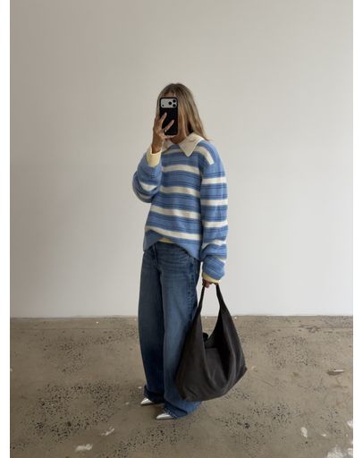 Blue & White